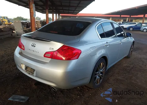 2007 Infiniti G35 Journey from USA, damaged, VIN JNKBV61E77M707315